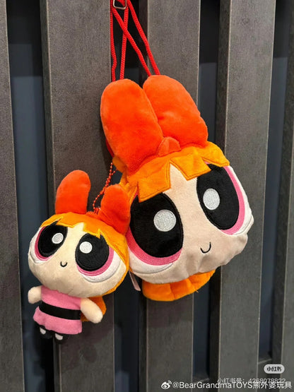 Powerpuff Girls｜ Mascot Holder /Plush Keychain｜ 127×138×70mm approx.