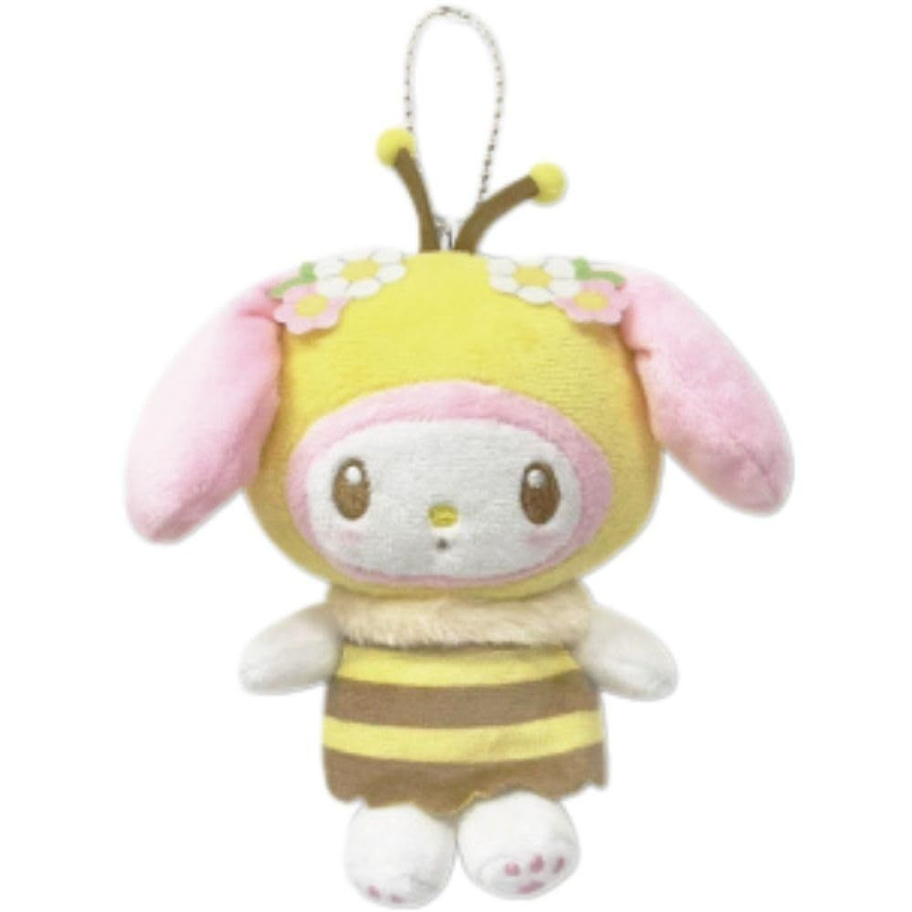 Sanrio｜Bumblebee Mascot Pouch Keychain｜5.0 x 10.0 x 14.0cm approx.