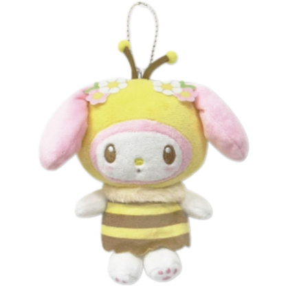 Sanrio｜Bumblebee Mascot Pouch Keychain｜5.0 x 10.0 x 14.0cm approx.