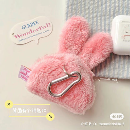 Gladly gladee｜粉兔兔无线耳机手袋零钱包/Airpods收纳袋/耳机包