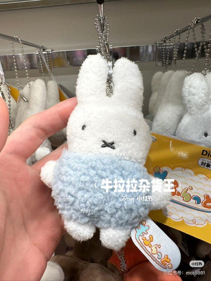 Miffy米菲｜米菲/鲍里斯熊卷毛毛绒挂/挂件｜约W70×H100×D35mm