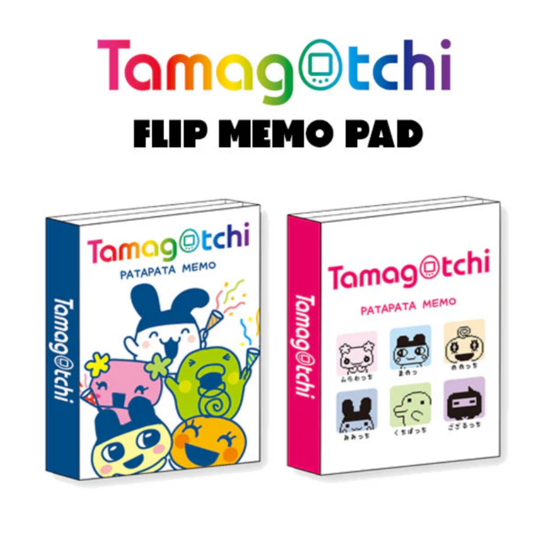 Tamagotchi｜Flip Memo Pad｜W77 x H108 x D12mm approx.