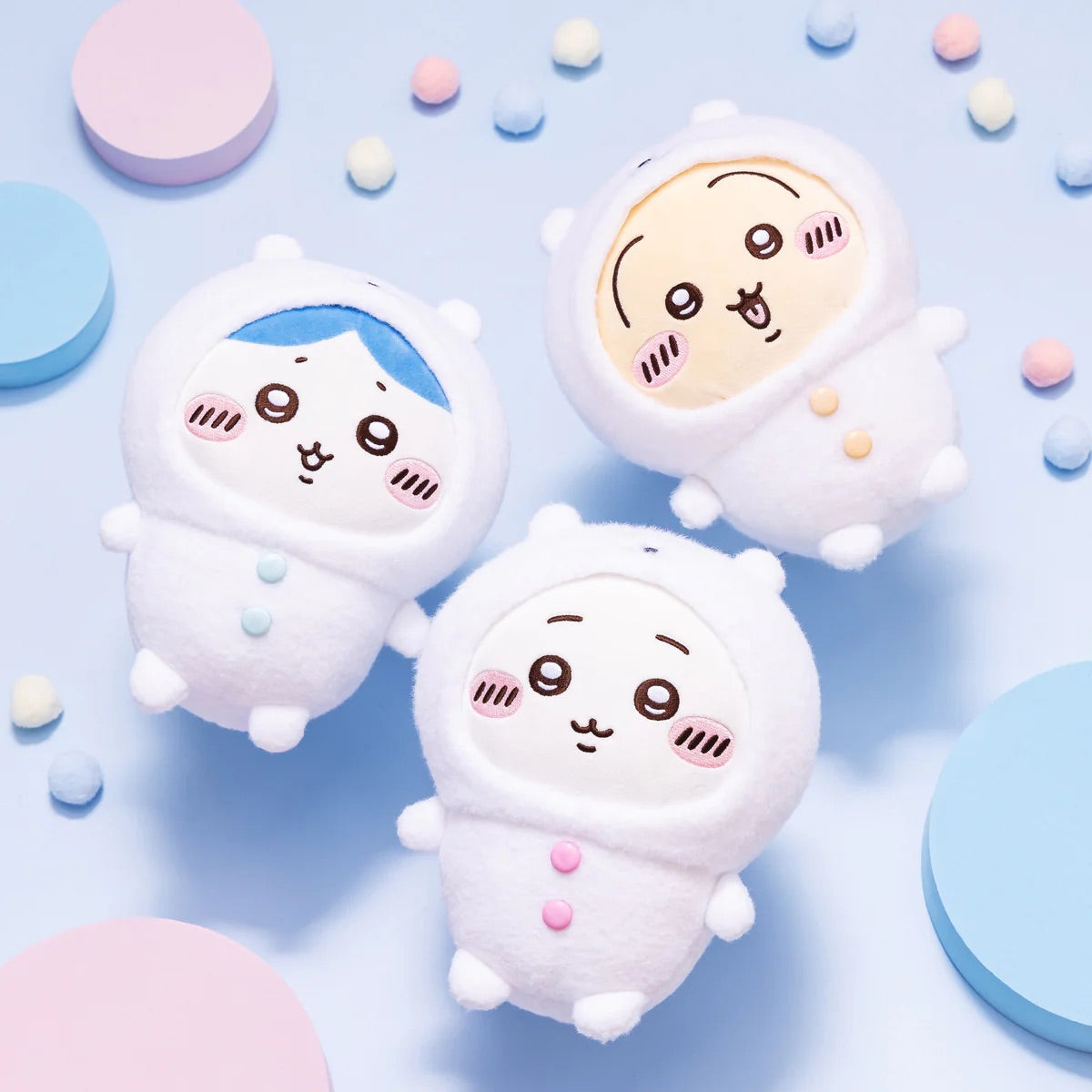 Chiikawa｜Nagano pajamas Characters Plush S｜H210×W160×D120mm approx.