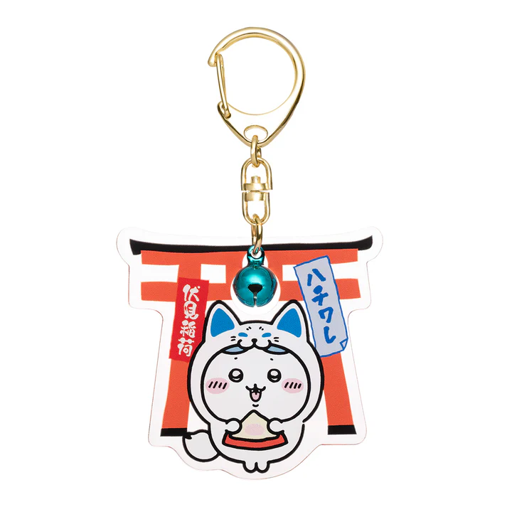 Chiikawa ｜Fushimi Inari Acrylic Keychain/Keyring｜ H60 x W60 x D5mm approx.
