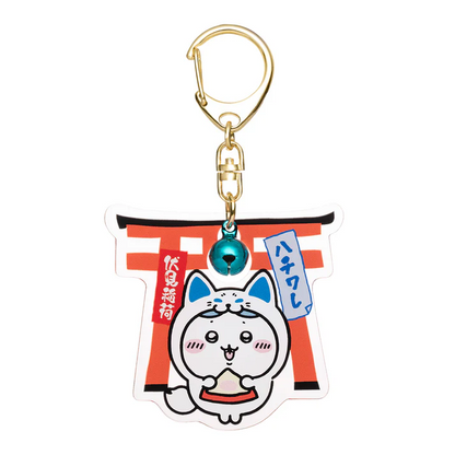 Chiikawa ｜Fushimi Inari Acrylic Keychain/Keyring｜ H60 x W60 x D5mm approx.