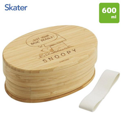 Snoopy｜Skater Bamboo lunch box｜600ml