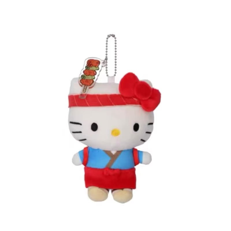 Hello Kitty｜avail food Mascot Holder /Plush Keychain