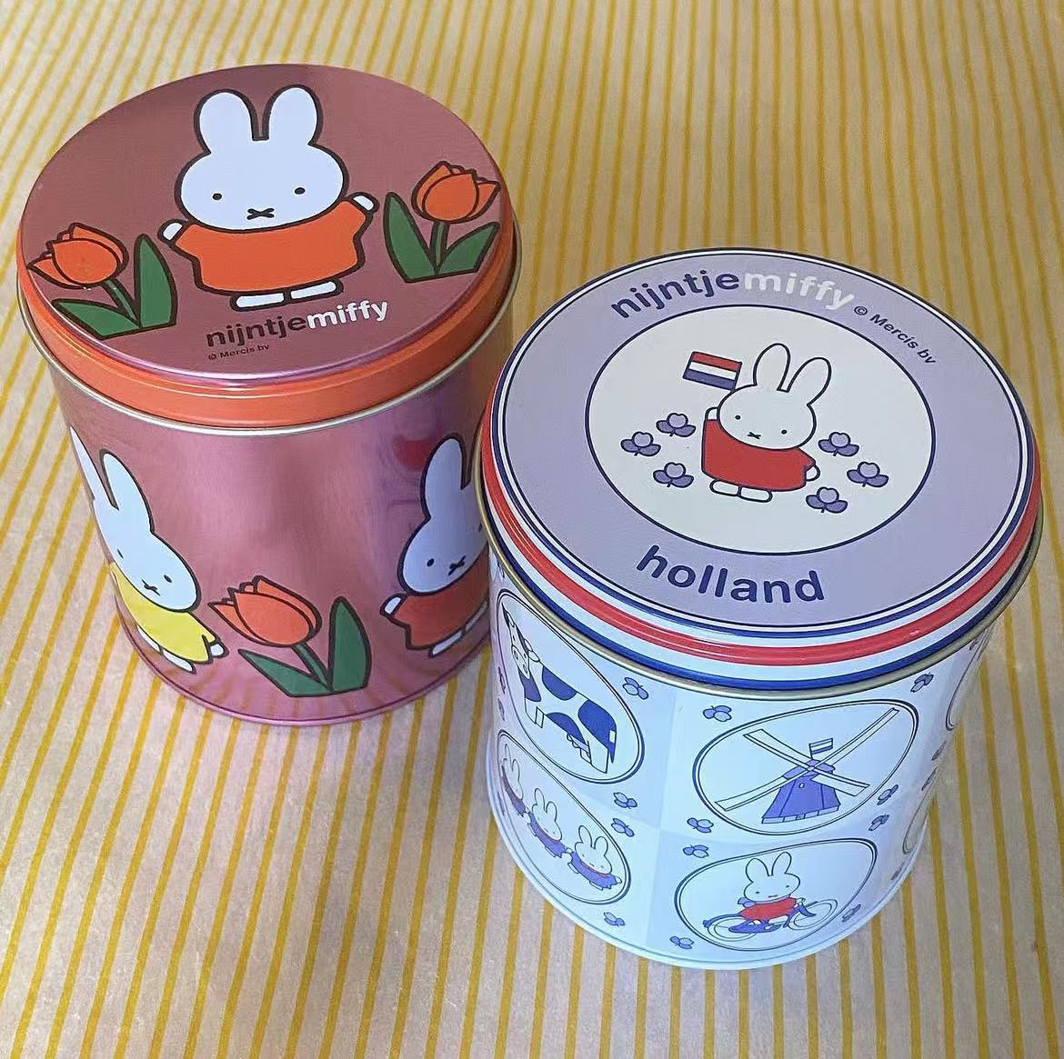 Miffy｜Storage Tin｜Ø10xh11.5cm approx.