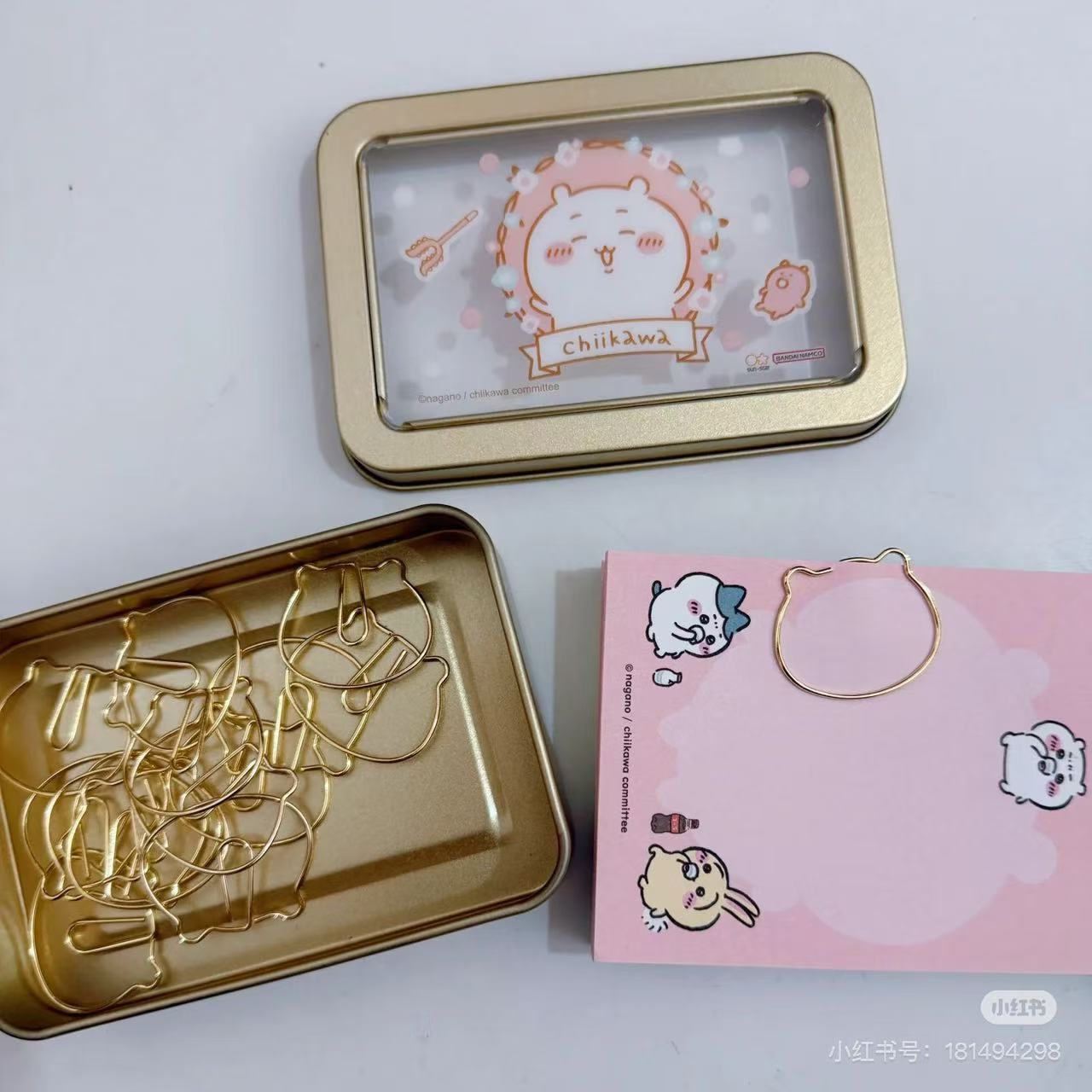 Chiikawa｜Paper Clip &amp; Case｜ 101×70×20mm approx.