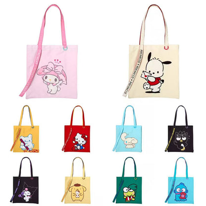 Sanrio｜Characters Tote Bag｜41.1 x 36.7 x 1.5cm approx.
