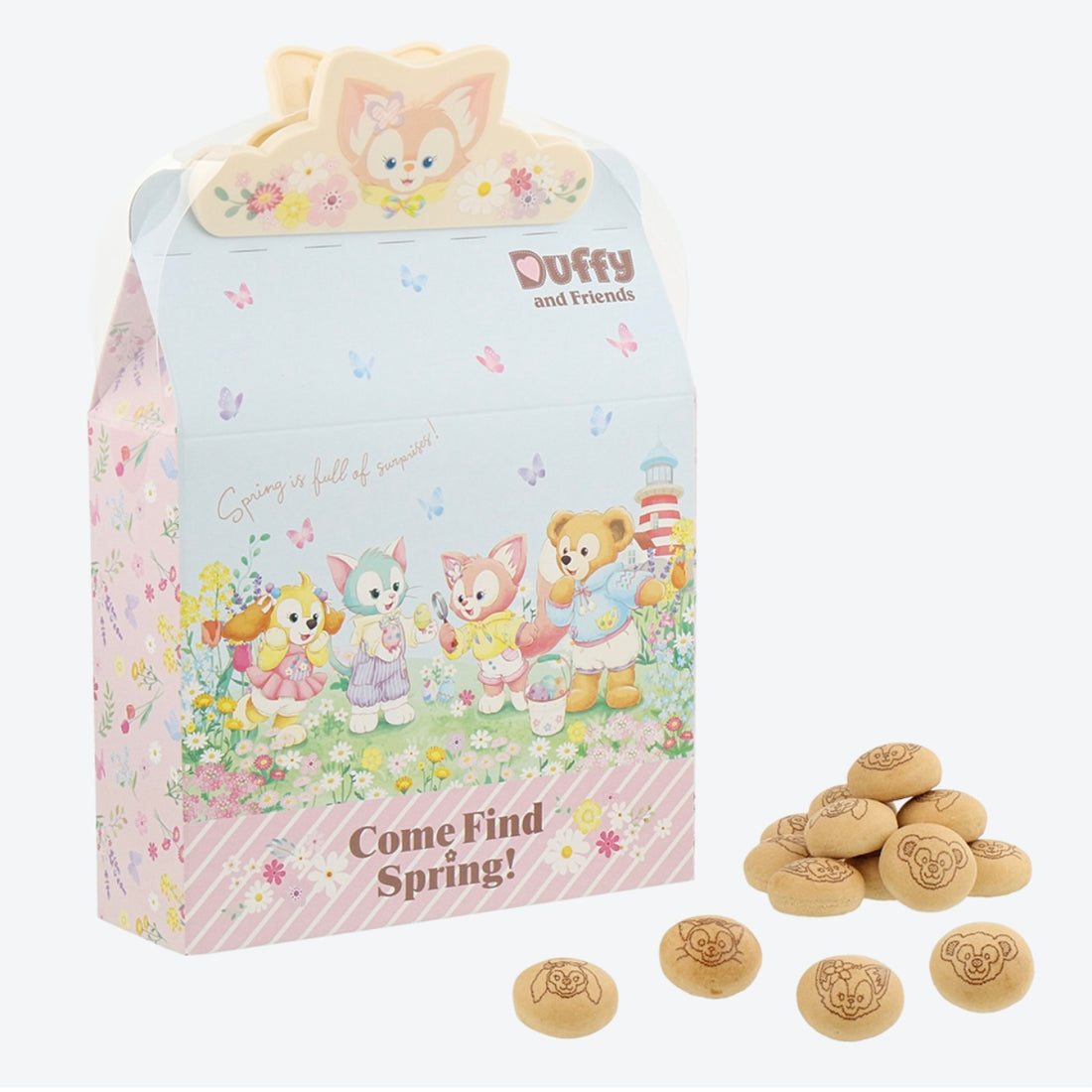 Disney迪士尼|2024东迪春日复活节限定贝儿夹子巧克力夹心饼干【24.07.04】