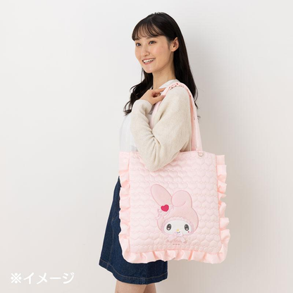 Sanrio｜Kuromi &amp; My Melody : Melousa Romiusa Tote Bag｜37×1×40cm approx.