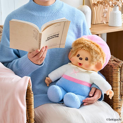 Monchhichi｜Sweet Sugar Soft Large Boy Plush Dolls/Plush Toy｜H38 x W25 x D19cm approx.