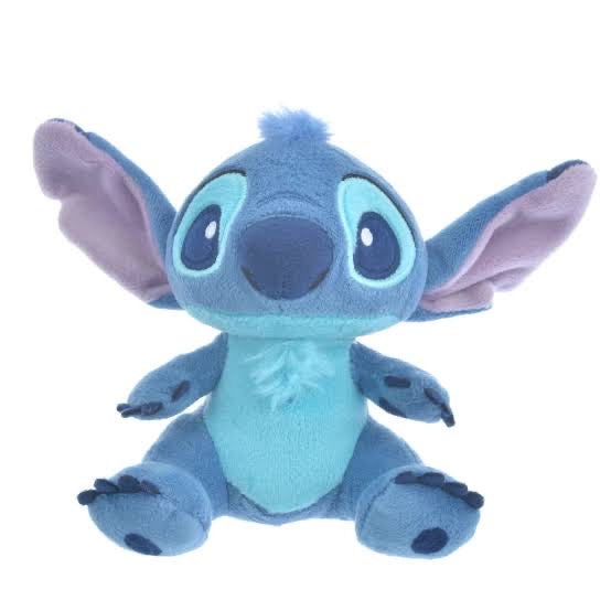 Disney｜可以趴在电脑上的迷你史迪奇公仔｜约11.5 x Width 17 x Depth 8.5 (cm）