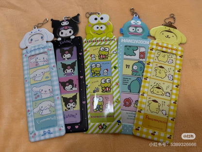 Sanrio｜4Cut Photobooth Strip Holder / keychain mystery bag/blind box/All 16 types｜1pcs
