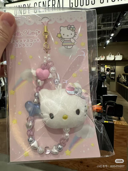 Hello kitty｜Fantasy Collection Rainbow Face Mascot Strap ｜8×3×11cm approx.