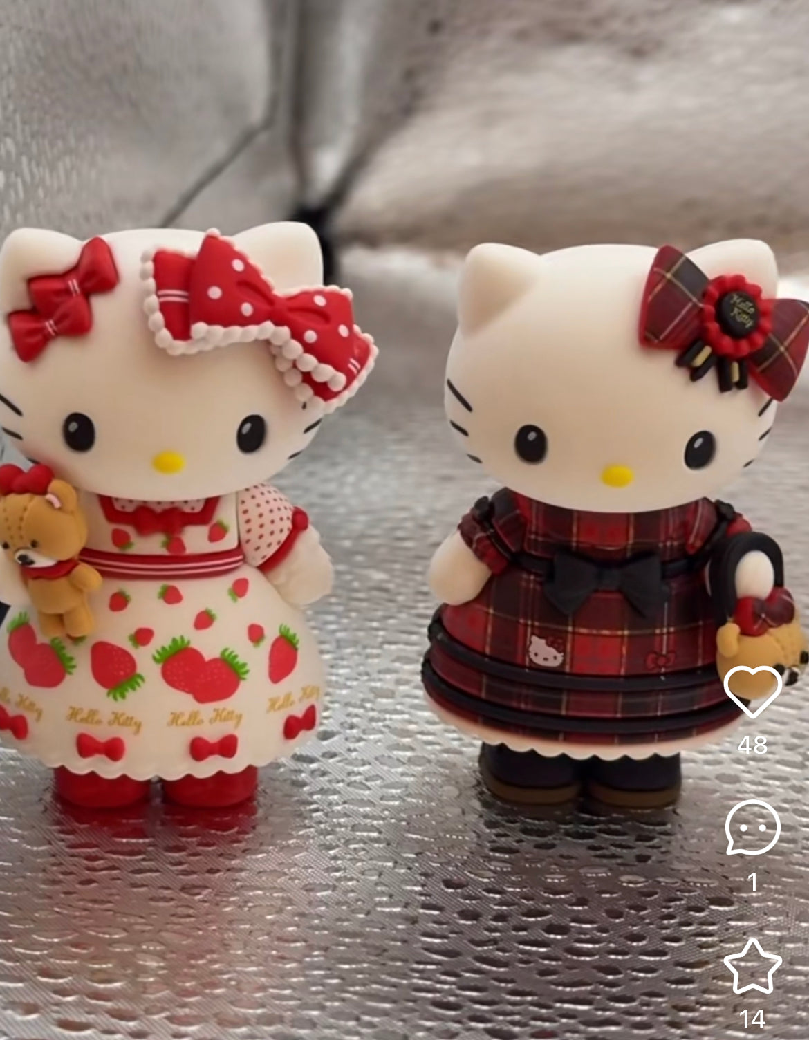 Hello Kitty｜Monochrome Girly Twin Coordinate Birthday Doll mystery bag/blind box/All 8 types｜1pcs