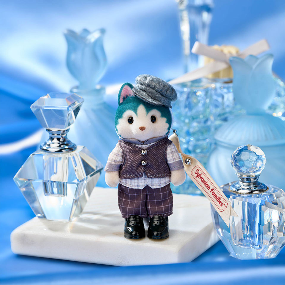 SylvanianFamilies｜Husky Brother Outing Outfit Keychain