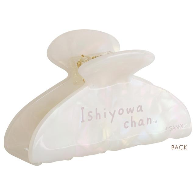 Sanx｜Acrylic Pearl Marble Hair Claw Clip｜45×80×45mm approx.
