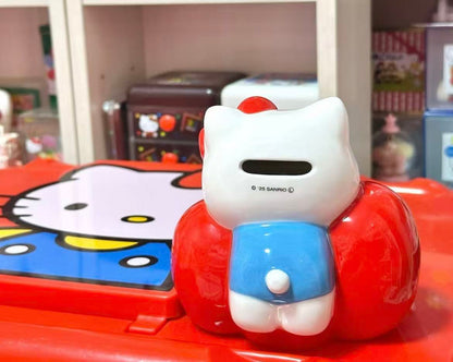 Hello Kitty｜Piggy Bank｜W10×D6×H8(cm) approx.