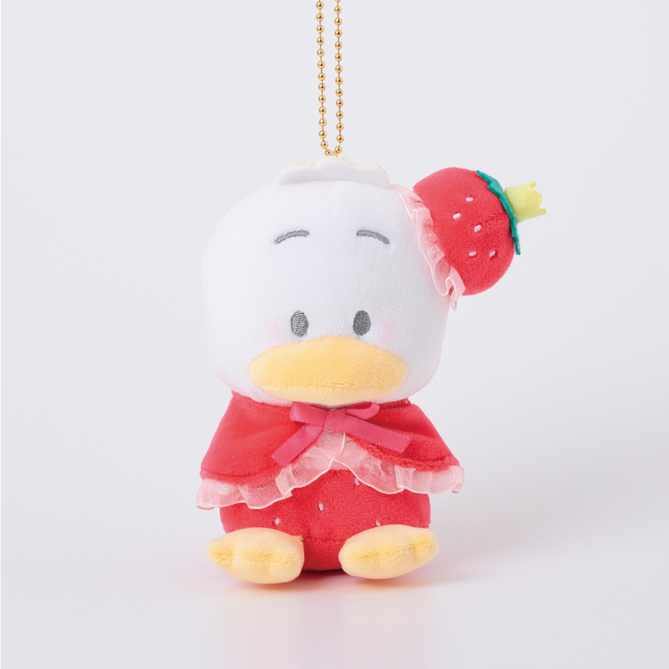 Sanrio｜Strawberry Crown Mascot Holder /Plush Keychain｜H10cm approx.