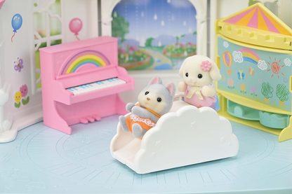 SylvanianFamilies｜Sunny Castle Nursery+Flora Rabbit-5743