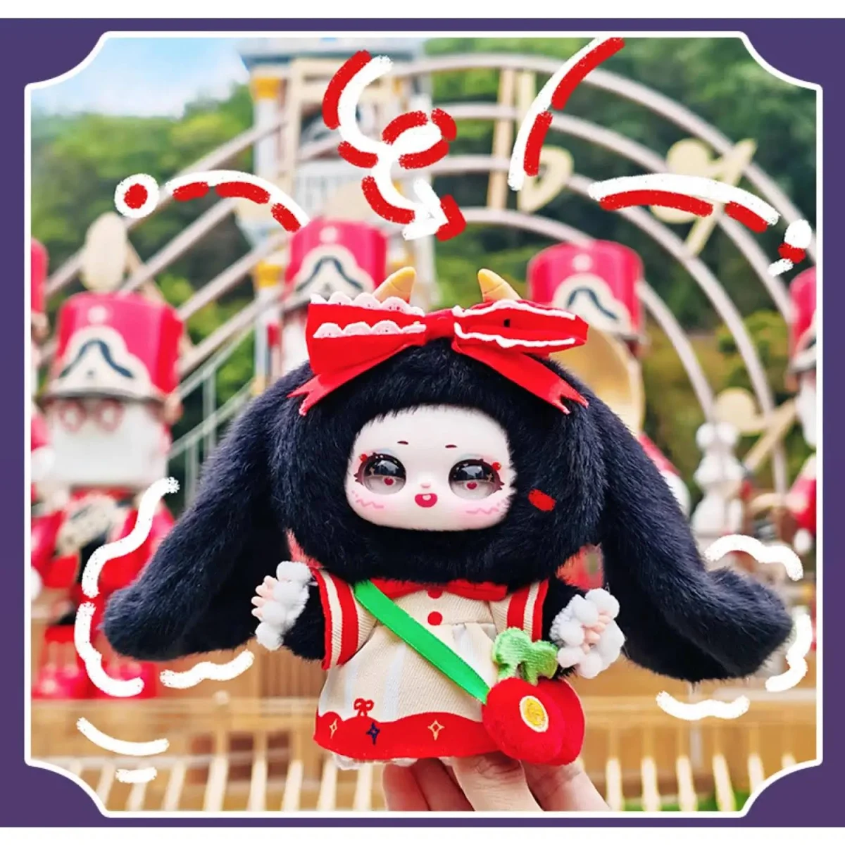 Samael Dream of Paradise vinyl Plush Keychain Blind Box