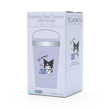Sanrio｜手提式角色保温杯｜約幅8.5×奥行8.5×高さ16cm｜容量:330mL