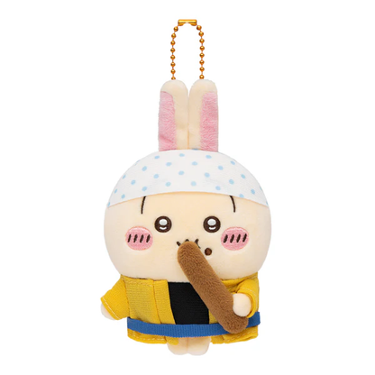 chiikawa｜Kawagoe rickshaw driver Mascot Holder /Plush Keychain｜H105 x W80 x D65mm approx.