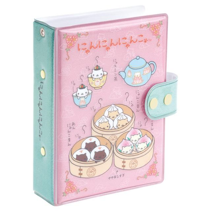 Sanx｜Large Capacity 6-Hole Sticker Binder Organizer｜175×125×40mm approx.