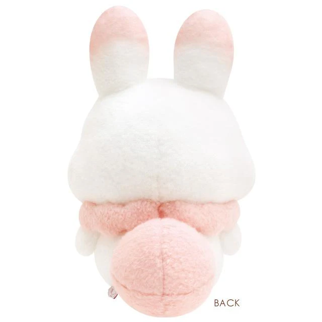 SANX｜Sugarcocomuu粉嫩坐姿棉花糖兔兔玩偶/公仔｜M约H335 x W210 x D220mm