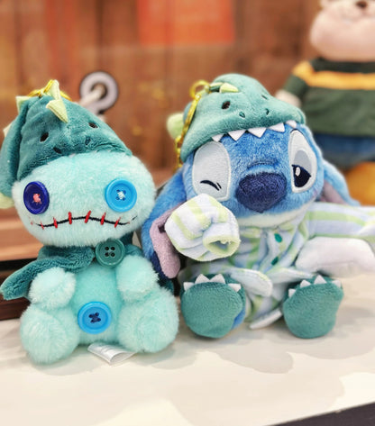 Disney｜Pajama Style Mascot Holder /Plush Keychain｜19.5×12×6.5cm approx.