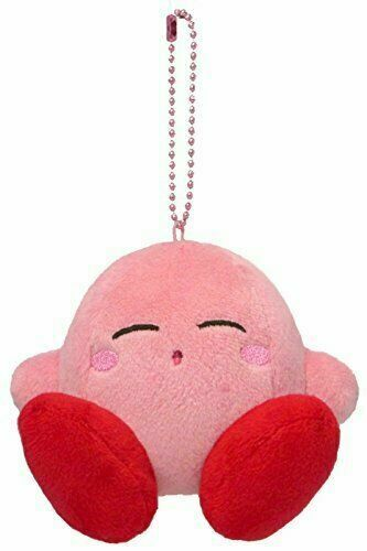 Kirby｜Nukuizu Mascot Holder /Plush Keychain｜H11cm x W9-10cm x D8cm approx.