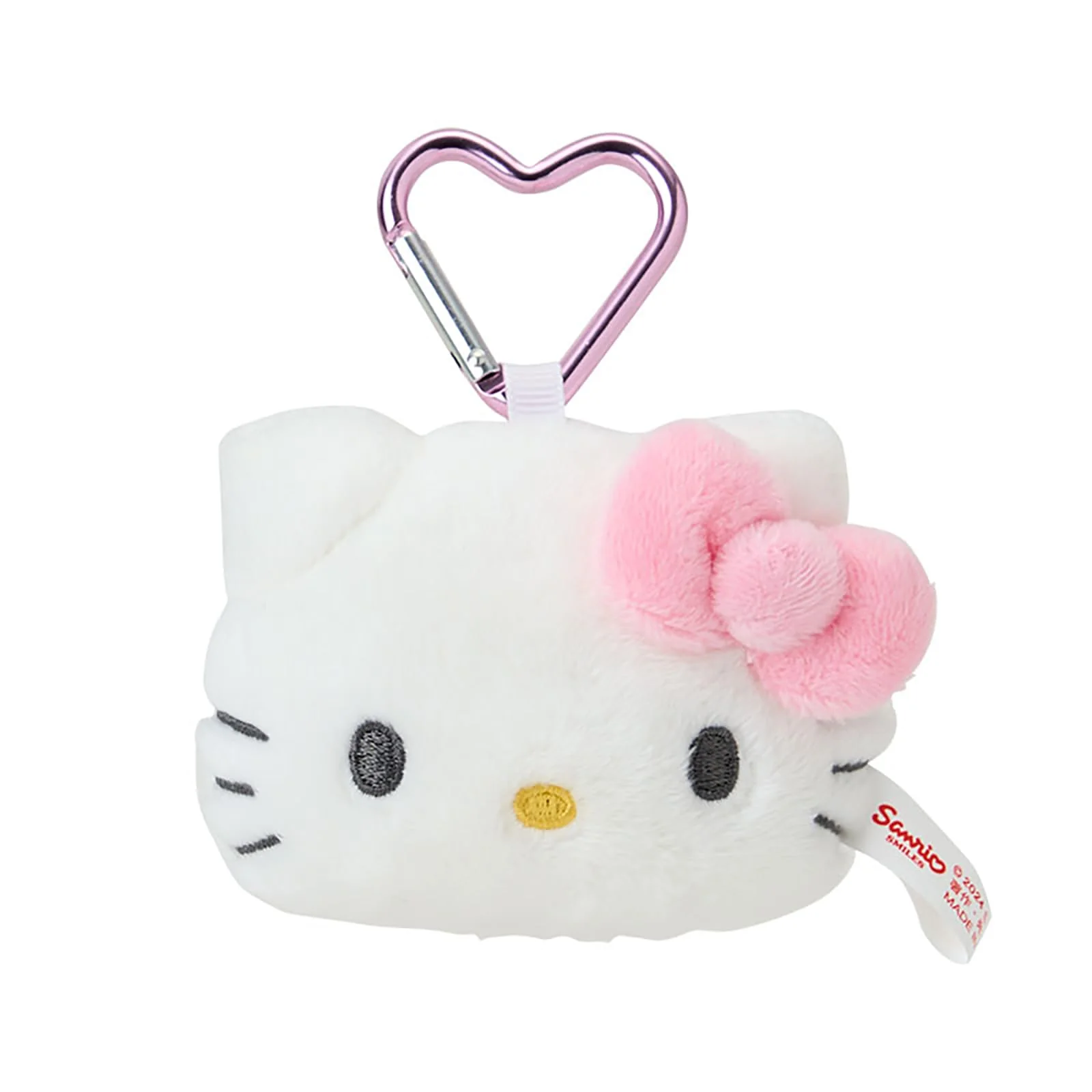 Hello Kitty｜I Love Hello Kitty Mascot Holder /Plush Keychain｜8×3.5×7cm approx.
