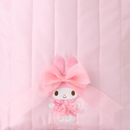 Sanrio三丽鸥｜My Melody Birthday 50th Anniversary Princess Ribbon Tote Bag 美乐蒂50周年生日粉桃甜心系列托特包/单肩包｜约40.2 x 35.7 x 7.9cm