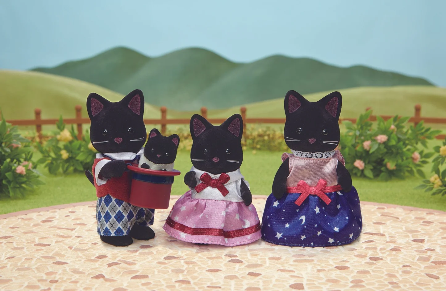 SylvanianFamilies｜Midnight Cat Family 5530