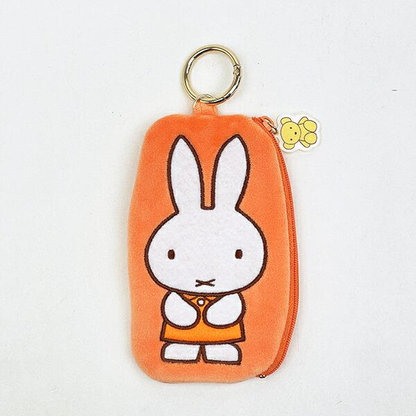 Miffy｜My Favorite Dress die-cut pouch｜13cm x 7.5cm x 1cm approx.