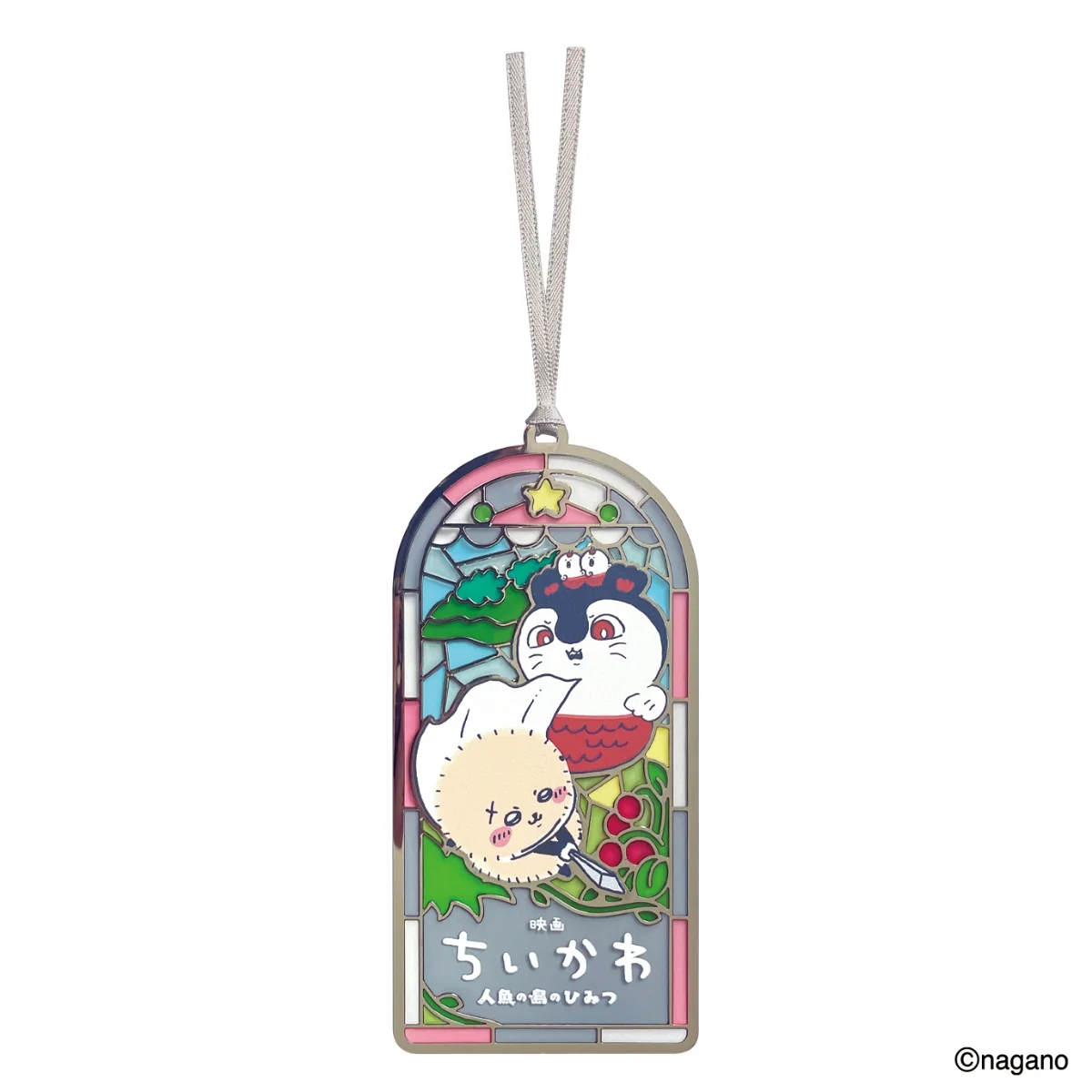chiikawa｜Movie "Chiikawa" Stained Glass Style Bookmark｜H115 × W55 mm approx.