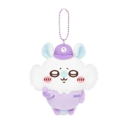 chiikawa｜Market Deliveryman Mascot Holder /Plush Keychain｜H120 x W80 x D75 mm approx.