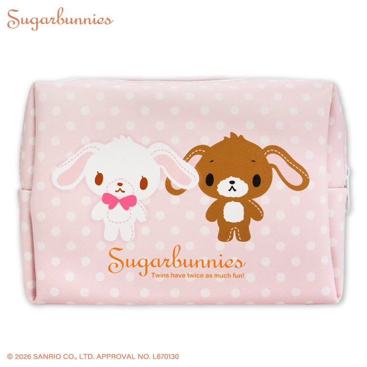 Sanrio｜Sugar Bunnies Window Pouch ｜20cm×13.5cm×5cm approx
