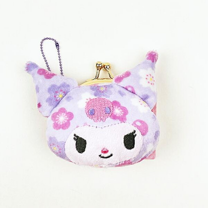 Sanrio｜  Goods Series Face Mini Pouch/Coin Case｜8 x 6 x 4 cm approx.