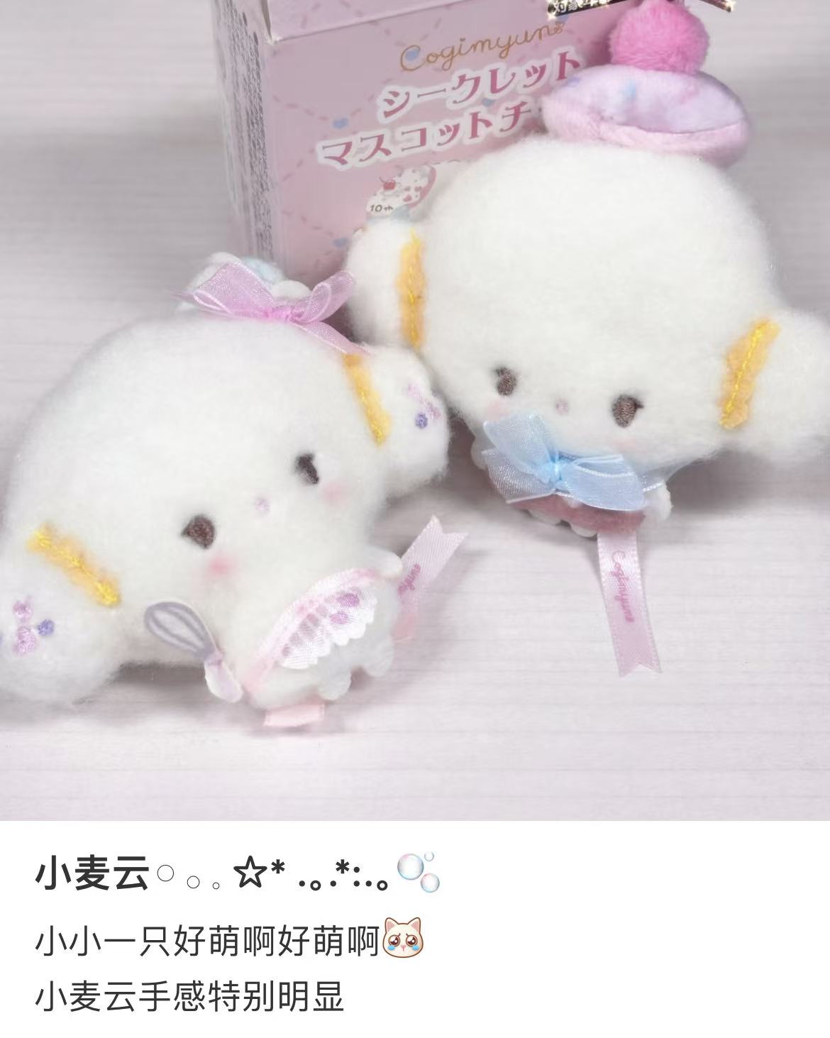 【limit 3】Sanrio｜Cogimyun Sweets Party 10th Anniversary Plush Keychain mystery bag/blind box/All 8 types｜1pcs