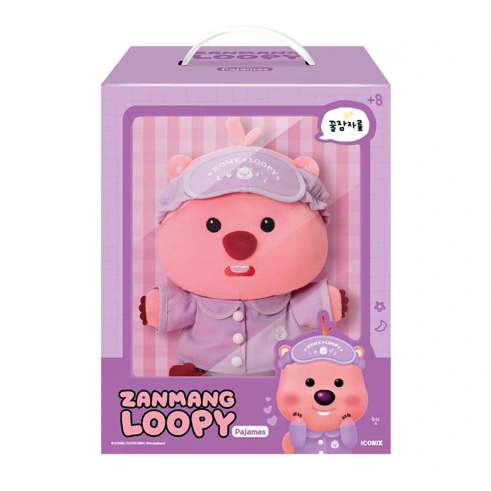 Loopy小海狸｜露比睡衣公仔/玩偶/睡衣可脱｜高约25cm