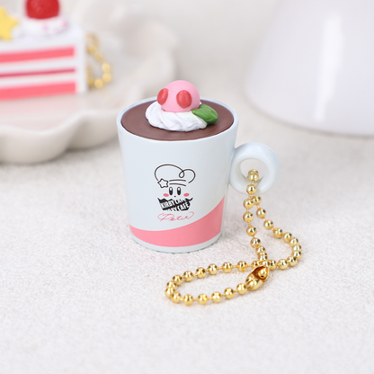 Kirby星之卡比｜cafe卡比咖啡馆PETIT限定甜品吊饰挂件盲盒/全6种｜1枚入