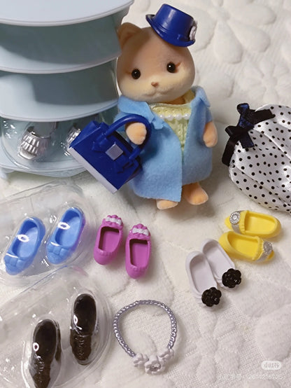 SylvanianFamilies｜Fashion Play Set Shoe Shop Collection-Caramel Dog-5541