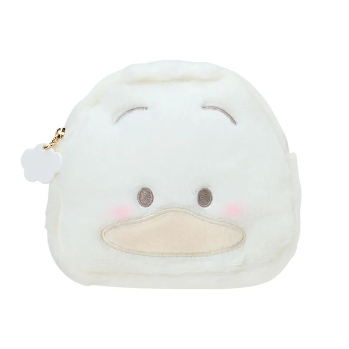 Sanrio｜Nap on Fluffy White Cloud Face-shaped Pouch 15×2.5×11.5cm approx.
