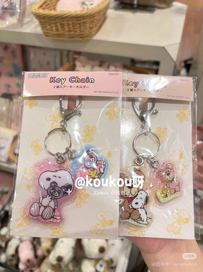 Snoopy｜Peanuts Air Keychain｜W50 x H60mm approx.
