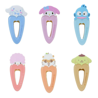 Sanrio｜Heart Acrylic Hair Clip｜35×70×15mm approx.