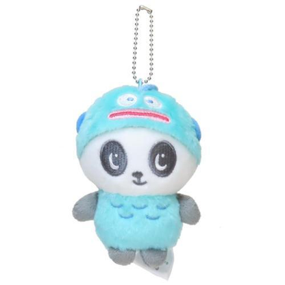 Sanrio｜Panshell Characters Mascot Holder /Plush Keychain｜H100×W75×D65mm approx.