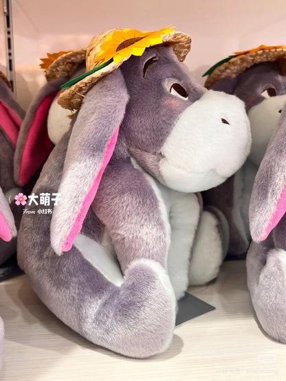 Disney｜2024 Winnie the Pooh草帽系列公仔｜約高さ26×幅14.5×奥行き18cm